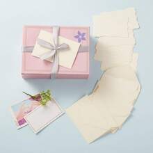 20pcs Envelopes + 20pcs Cards, Includes Blank Beige Greeting Cards, Small Self-Adhesive Envelopes, Suitable For Graduation Ceremony, Invitations, Baby Shower, Wedding And RSVP Cards. - Beige - 20pcs - View 7