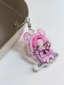 Móc khóa acrylic 1/6, phụ kiện anime, mặt dây chuyền điện thoại hoạt hình, móc khóa xe hơi, trang trí ba lô học sinh, phụ kiện túi đựng đồ biểu diễn Alien, móc khóa thú nhồi bông hoạt hình, phụ kiện túi quà tặng ngày lễ, dây đeo có ngăn đựng thẻ ID, mặt dây chuyền phụ kiện xe hơi - Nhiều màu - Xem 7