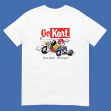 CAMISETA DE KARTING RAT ROD DE LOS AÑOS 60 ¡DIVERSIÓN DE CARRERAS!¡C@@L!! - Negro - Ver 2