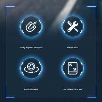 Strong Magnetic Phone Holder Detachable Telescopic Creative Stand