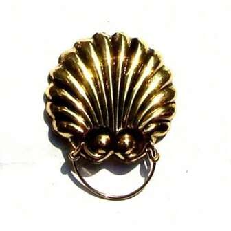 Xanight Magnetic Eyeglasses Holders Pin Brooch Steel Sea Scallop Shell Strong Magnet Sunglasses Goggles Badge Holder Fashion Accessory