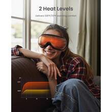 RENPHO Eyeris 1 Eye Massager With Heat, Eye Mask For Migraine, Smart Sleep Mask For Dry Eyes Relax, Reduce Strain - Z-迷彩 - 查看 3