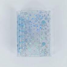 A7 Size Portable Transparent Loose-Leaf Binder, Transparent Sticker Book, Photo Storage Sleeves, Photo Album, Budget Planner, Diary, Notebook, Office Supplies - Decorative Card Holder - View 14