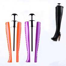 1pc/2pcs Multi-Color Combination Boot Shaper, Adjustable Elastic Boot Shaper, Tall Boot Shaper, Boot Clip, Multi-Color Options, Boot Holder, Shoe Shaper, Women Tall Boot Rack, Adjustable Over-The-Knee Boot Clip - Multicolor - View 4