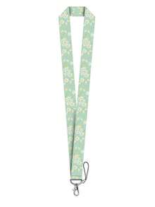 1pc Daisy Pattern Lanyard, Student ID Card Holder Lanyard, Key Chain Strap For School - Multicolor - View 15