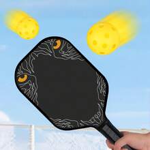 Professional T700 Carbon Fiber Pickleball Paddle Bundle With Two Rackets And Four Balls Perfect For Christmas Presents
