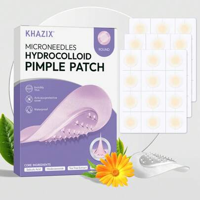 36/24/12pcs Acne Care Patches | Valentine's Day Gift | Hydrocolloid Acne Patches | Waterproof Breathable Non-Irritating | Valentine's Day Gift For Boyfriend Girlfriend Date | Travel Concealer Stickers | Party Photo Props, Suitable For All Skin Types