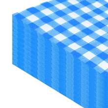 20 piezas/40 piezas/60 piezas/Set Servilletas cuadradas suaves de cuadros azul profundo, tamaño desplegado 33cm*33cm, adecuadas para: boda, fiesta de té, decoración de fiesta de cumpleaños, decoración de fiesta, suministros de fiesta, decoración navideña, suministros navideños - Azul - Ver 7