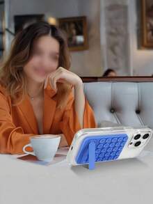 1个硅胶吸盘手机壳支架,吸盘手机支架,Octobuddy,粘性手机支架,适用于智能手机 - 彩色 - 查看 9