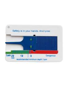 Tire Tread Depth Gauge 0-20mm Portable Car Wheel Tire Depth Gauge Tool Tire Wear Gauge Tread Checker For Car Truck Motorcycle,Plastic Tread Gauge 0-20MM Vernier Depth Caliper Tire Tread Depth Gauge Portable Tread Sheet - Multicolor - View 10