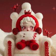 POP MART SKULLPANDA Winter Symphony Series Plush Keychain Blind Box Cute Doll Pendant Valentine's Day Gift Bag Charm Collectible Toy - White - View 5