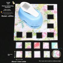 新款印章边框DIY打孔器印章形状工艺打孔器压花机圆形孔打孔器齿状打孔器压花