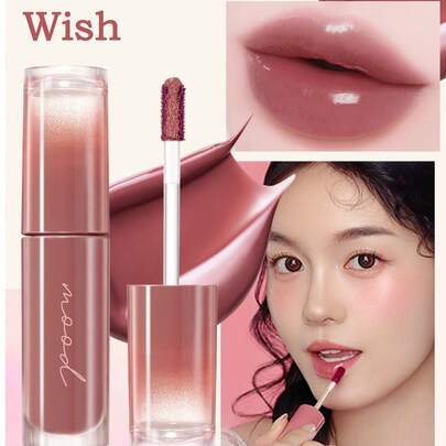 Peripera K-Beauty Ink Mood Glowy Tint，Water Bare Tint，Mirror Watery Lip Gloss，Glass Lip Gloss，丰盈，自然保湿，轻盈，提亮，持久显色，舒适不粘腻，适合戴口罩，不泛白，K-Beauty，韩国彩妆