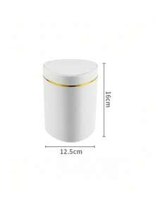 Thùng rác mini có nắp đậy, nhỏ gọn, thùng rác để bàn bằng nhựa với thiết kế nắp lật giúp ngăn mùi hôi, thích hợp cho văn phòng, nhà ở, phòng ngủ, ký túc xá, phòng tắm, mặt bàn bếp và nhiều nơi khác. Thùng rác đa năng dùng để đựng vỏ trái cây, giấy vụn, thức ăn thừa, khăn lau trang điểm, v.v. Tiết kiệm không gian, dễ mang theo và tối giản, dễ vệ sinh. - Nhiều màu - Xem 11