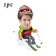 1/3pcs Custom Sports-Themed Keychain, Custom Gym Keychain With Photo, 33 Styles,Personalized Bodybuilder Keyring, Funny Fitness Gift For Him, Weightlifting Cartoon Caricature, Gym Bro Gift,Gift For Sports Lover