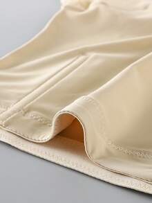 Sexy Eisseide transparente Cut Out Mesh Damen Unterwäsche Dreieck Sicherheits-Shorts Leggings Bauch-Hüft-Lifting bequeme Leggings formende Hose