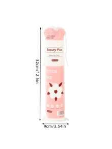 150/300/Pcs Round Pads, Double-Sided Available, Soft Low Allergy, For Facial And Eye Remover And Cleaning Accessories - Multicolor - View 4