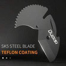 Máquina cortadora de tubos de 32 mm a 75 mm, Body de aleación de aluminio, cizalla de trinquete, máquina cortadora de tubos PPR-PVC, herramienta manual para cortar mangueras de PVC/PU/PP/PE, herramientas para hombres - aleatorio - Ver 4