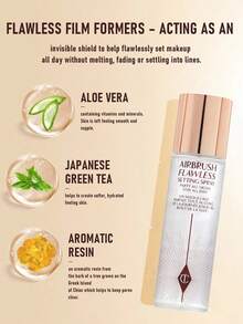 Charlotte Tilbury 无瑕定妆喷雾 100ml/3.4 盎司（长途运输可能导致部分损坏，感谢您的理解） - 100ml - 查看 3