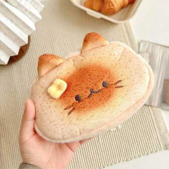 可爱卡通猫咪零钱包挂脖包，圣诞节送给朋友的最佳礼物