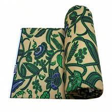 Premium Polyester African Fabric With Bold Wax Print Patterns In Traditional Nigerian Ankara Style, Perfect For Custom Dresses, T-Shirts, Skirts, Quilts, And Upholstery. Ideal For DIY Craft Projects And Fashion Designers Looking For Unique, Durable Materials To Create Vibrant Clothing, Home Items, And Handmade Creations With Authentic African Designs - Multicolor - View 6