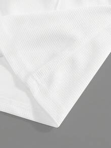 2 pièces/Set Sweat à capuche blanc décontracté rétro minimaliste pour hommes + Short à cordon de serrage et poche pour hommes, mode simpliste, convient au style de rue printemps/été et aux sports de plein air - Blanc - Voir 11