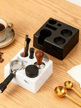 Italian Coffee Tamper Base Set, Tamper Holder, Multifunctional Storage Handle Rack For Home Use