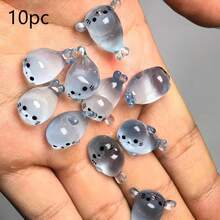 POKOJA LAND Bộ 10/20/50/100 mô hình hải cẩu mini phát sáng trong bóng tối bằng nhựa - Quà tặng trang trí nhà cửa độc đáo - Hình dạng ngẫu nhiên, mô hình động vật biển hoạt hình dễ thương phát sáng. - Nhiều màu - Xem 14