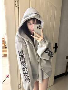Women Sweatshirts - Xám - Xem 2