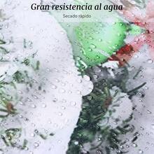 Cortina De Ducha De árbol De Navidad, Decoración De Baño De Invierno, Cortina De Ducha De Tejido De Poliéster Impermeable con 12 Ganchos, 71 x 71 Pulgadas - Muñecos de nieve - Ver 3