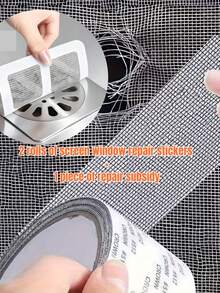 Self-Adhesive Anti-Insect Mesh Repair Tape - Waterproof And Durable, Suitable For Repairing Door And Window Fiberglass Screens, Ideal For Dorm Mosquito Nets And Curtains, Also Great For Home Screen Repair, Essential Back-To-School Item And Household Tool - Multicolor - View 15