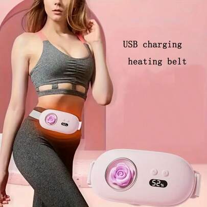 USB Rechargeable Portable Menstrual Heating Pad, Heating & Massage Pad For Abdomen And Waist, Electric Heating Belt For Warming Waist And Abdomen, Vibrating Massage Waist Belt, Spring Summer Picks, Brides Maid Gifts, Room, Bedroom Decor, Beach, Travel, For Men, For Women, Vacation, Women's Day, Travel Essentials, Wedding Favors, Y2k, Bedroom, Car Accessories Women, Kitchen Decor Cute Stuff, Mother's Day Gift,Bedroom Decor,Garden,Kitchen Decor,Summer,Beach,Travel Essentials,Room Decor,Squishy,Graduation