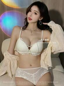 Women Bra And Panty Sets - blanco - Ver 7