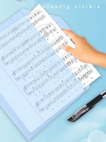 10/5/1pc A4 Plastic File Bag - Thickened File Bag, Transparent Snap Data Student File Storage Bag, A4 File Bag, Pp Transparent Plastic Snap File Bag, Plastic File Bag, Macaron Color Waterproof Data Bag, Office Folder | Fashionable File Storage | Waterproof PP Material Suitable For Students And Office Use