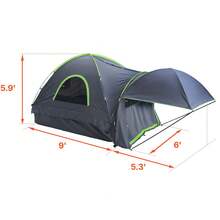 Tende da letto per auto e portelloni posteriori - Fahrzeugzelt – mit Markise: 2,44–2,49 m - Visualizzare 10