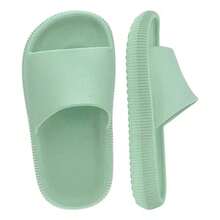 Kit Of 2 Pairs Of Cloud Comfort Slippers - Green/Green - View 4
