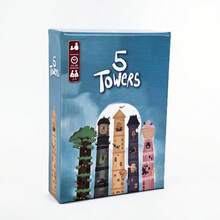 5 Towers, Agent Avenue, ODIN & TacoLoco:2-6 Players, 20-60 Mins, Dexterity, Strategy & Party Games, Family Nights, Casual Gatherings & Solo Play. - Multicolor - View 15