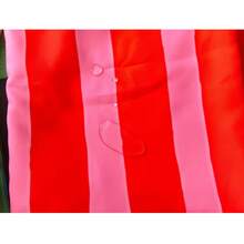 1pc Colorful Striped Tablecloth, 100% Polyester, Rectangular, Suitable For Spring/Summer Farmhouse Dining Room Decor, Great For Kitchen, Outdoor, Picnic, Holiday Party, With Temporary Water-Resistant Effect, Nice Gift Choice - Multicolor - View 4