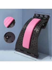 1件瑜伽/普拉提腰部支撑拉伸板,磁性背部按摩器,可用作腰部放松按摩器、颈部和背部支撑拉伸器、高级腰部拉伸工具,适用于运动和健身、健身房必备、户外运动、家庭锻炼、室内运动、腰部拉伸器和腰部按摩器。 - 彩色 - 查看 20