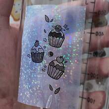 Papier thermique transparent à points laser flash auto-adhésif, papier d'imprimante thermique brillant pour imprimante portable mini, 57 mm x 2,5 mm, étiquettes thermiques pour la plupart des imprimantes de poche - Multicolore - Voir 7