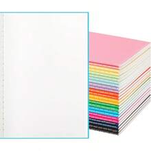 24 Pack Colorful Lined Notebooks For Writing, Journals Bulk, A5 Composition Books, 8.3x5.5 Inch, 60 Pages, 30 Sheets Sketchbooks For Office School Travel Supplies (Lined-24 Pack, 12 Colors) - Trống-24 gói - Xem 1