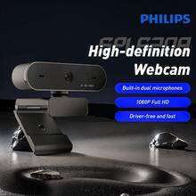 Philips Camera SPL6208 High-Definition Video Calling, Computer Office Meeting Camera