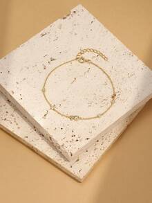 1pc Evil Eye 925 Sterling Silver Cross Classic Diamond Bracelet Small Simple Exquisite Handmade Fine Jewelry Gift Perfect For Daily Wear Wedding Party Engagement Christmas Gifts