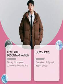 jakehoe 羽绒服干洗剂，温和清洁，去除污渍和油脂，方便干洗