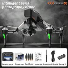 Brushless Motor Drone, Dual Camera Aerial Photography, Bidirectional Electric Adjustable Aircraft, Optical Flow Hovering, Intelligent Obstacle Avoidance, Remote Control Aircraft, Quadcopter - Multicolor - View 12