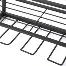Power Tool Organizer Drill Holder Wall Mount Power Tool Storage Rack Heavy Duty - Black - View 5