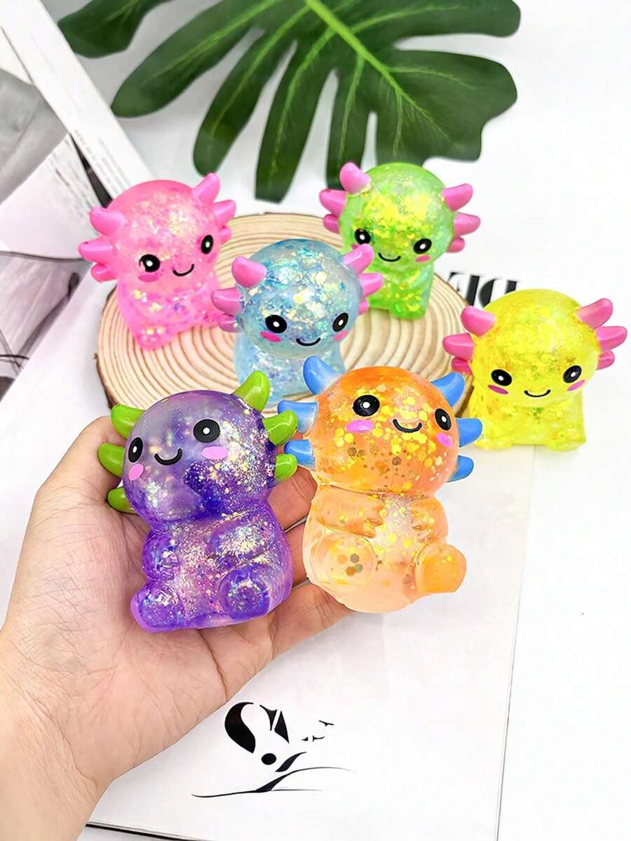 1/5 món đồ chơi bóp mềm hình cá vàng bóng, đồ chơi giảm căng thẳng dễ thương, đồ chơi cầm tay giúp giảm áp lực, phù hợp cho người tự kỷ, nhân viên văn phòng, học sinh, quà tặng ngày lễ lý tưởng, quà tặng vui nhộn dễ thương, phù hợp cho cả bé trai và bé gái, đồ nhét túi quà dự tiệc, quà Giáng sinh, đồ chơi giảm căng thẳng, quà tặng cho trẻ em trong các bữa tiệc.