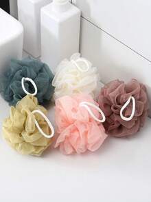 10个/5个/3个/1个可爱沐浴海绵沐浴球，柔软泡沫沐浴球，大号柔软防掉毛沐浴海绵 - 彩色 - 查看 8