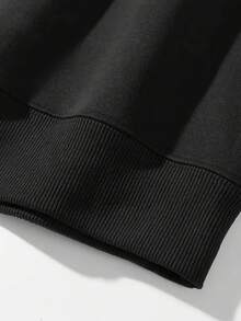 Men Sweatshirts - Black - View 5