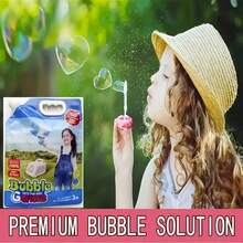 Extra Large Capacity Bubble Solution Concentrate - Concentrated Formula For Maximum Bubble Production, Durable And Portable For Outdoor Bubble Guns, Machines, Games, Parties, Suitable For Children 3 Years And Older - Multicolor - View 9